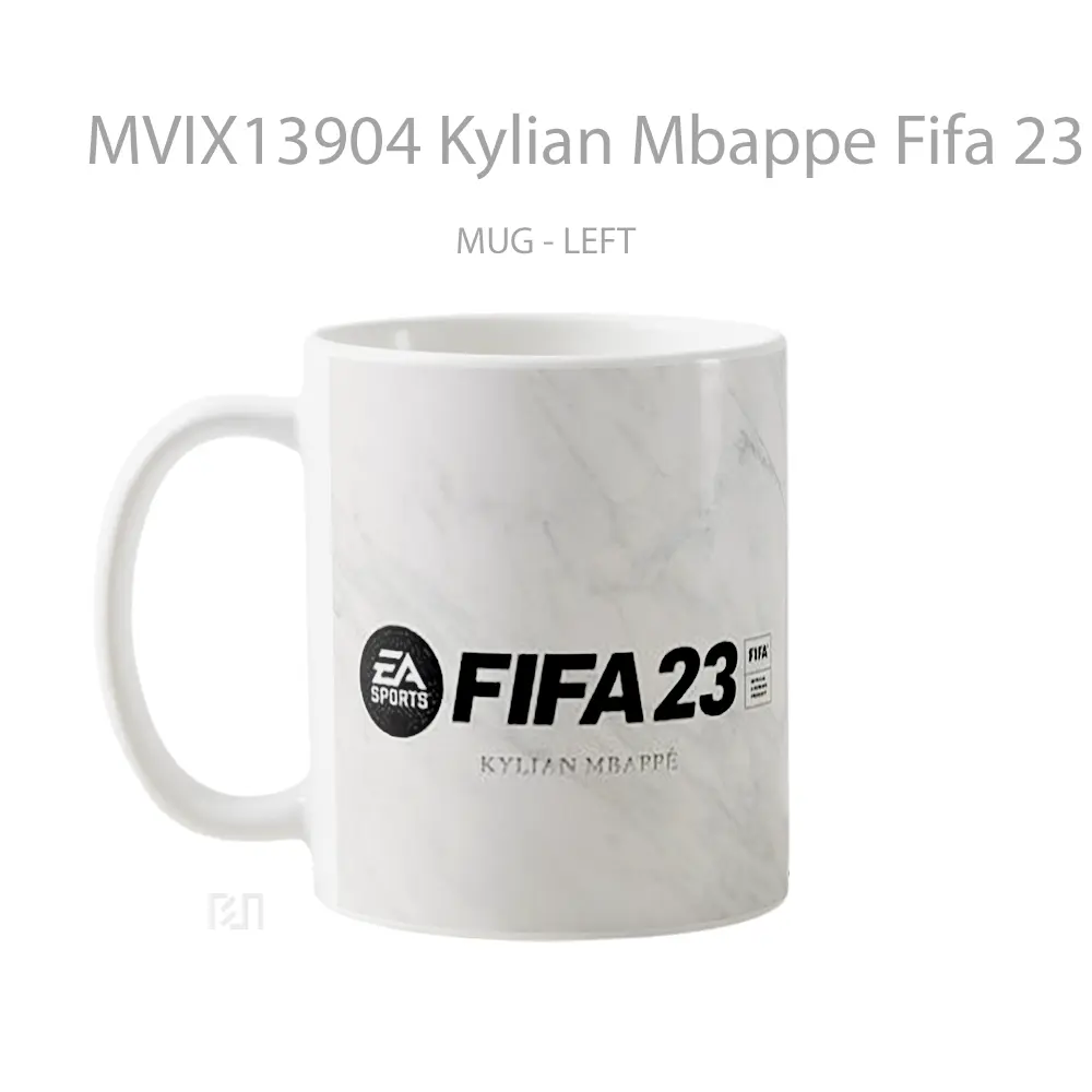 Mug Kylian Mbappe Fifa 23 Gelas Keramik Unik - All-side / Desain