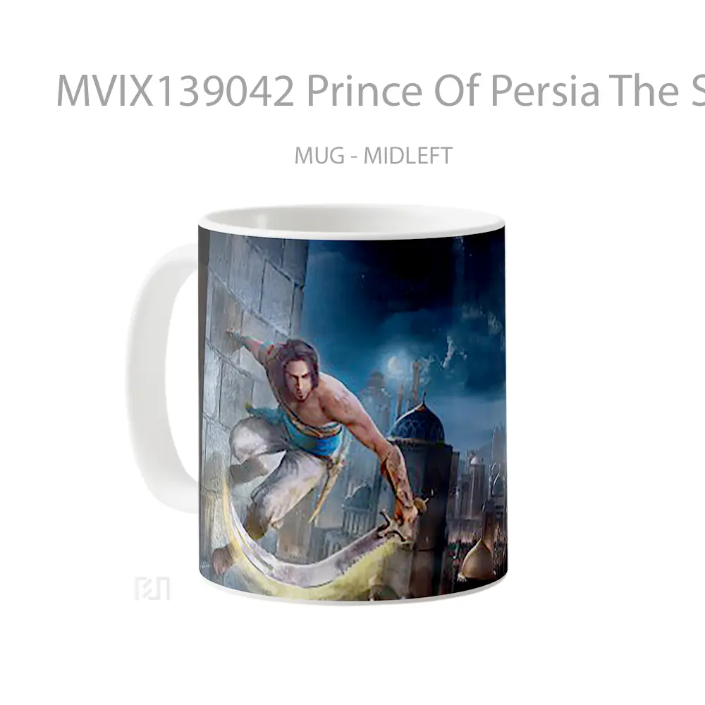 Mug Prince Of Persia The Sands Of Time Remake 2021 Gelas Keramik Unik - All-side / Desain