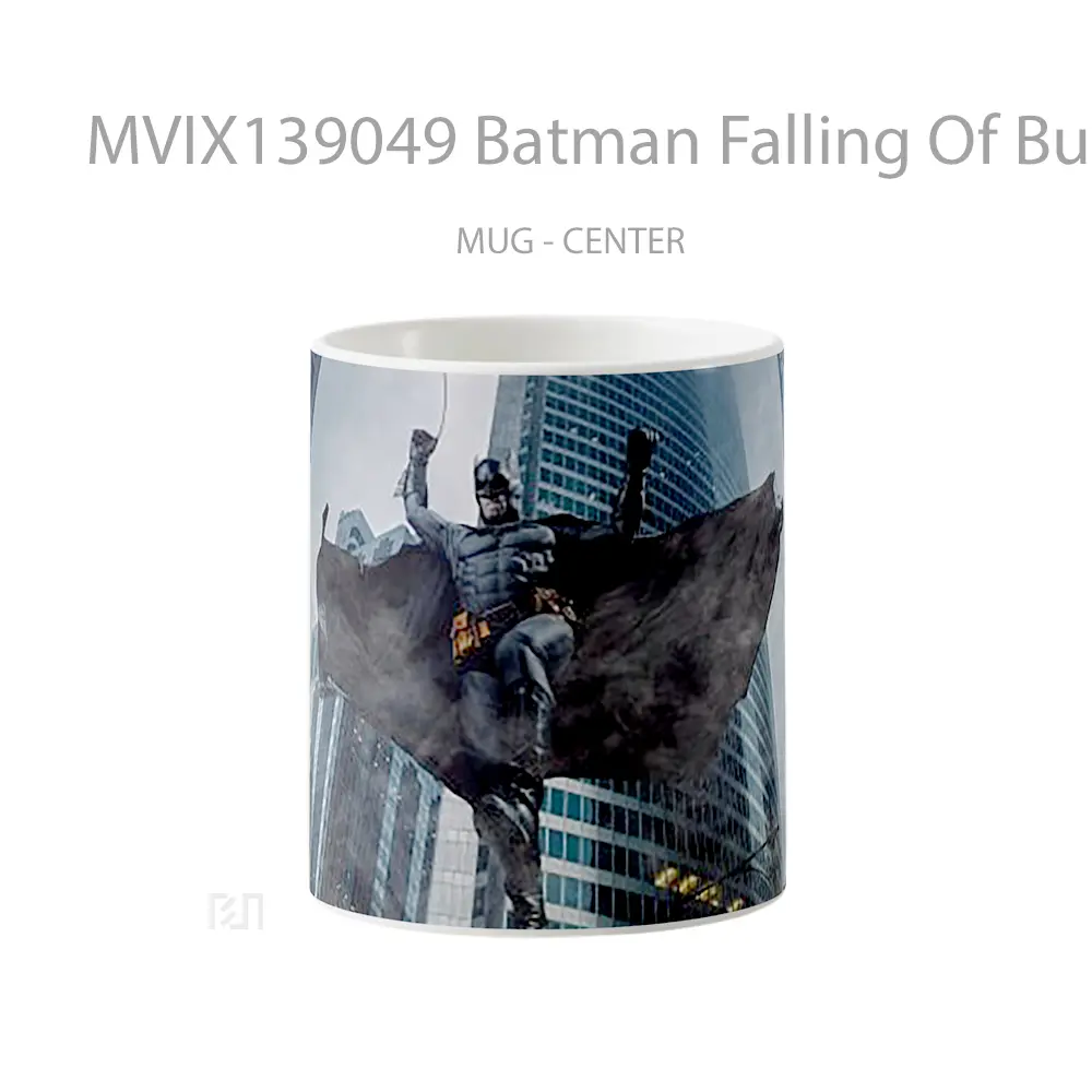 Mug Batman Falling Of Buildings Gelas Superhero