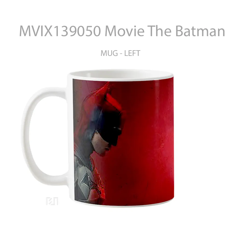 Mug Movie The Batman Gelas Superhero - All-side / Desain