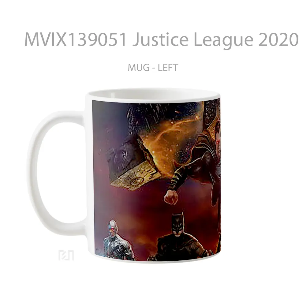 Mug Justice League 2020 Gelas Superhero - All-side / Desain