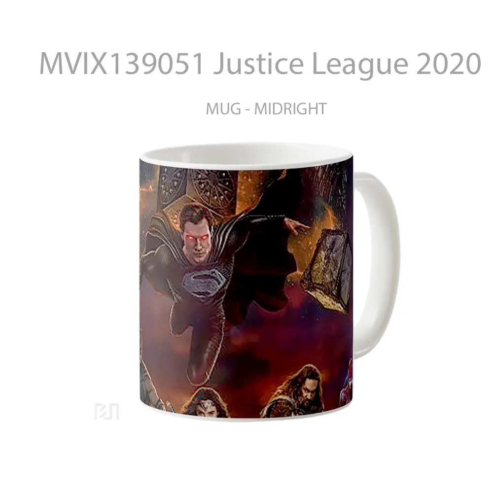 Mug Justice League 2020 Gelas Superhero - All-side / Desain