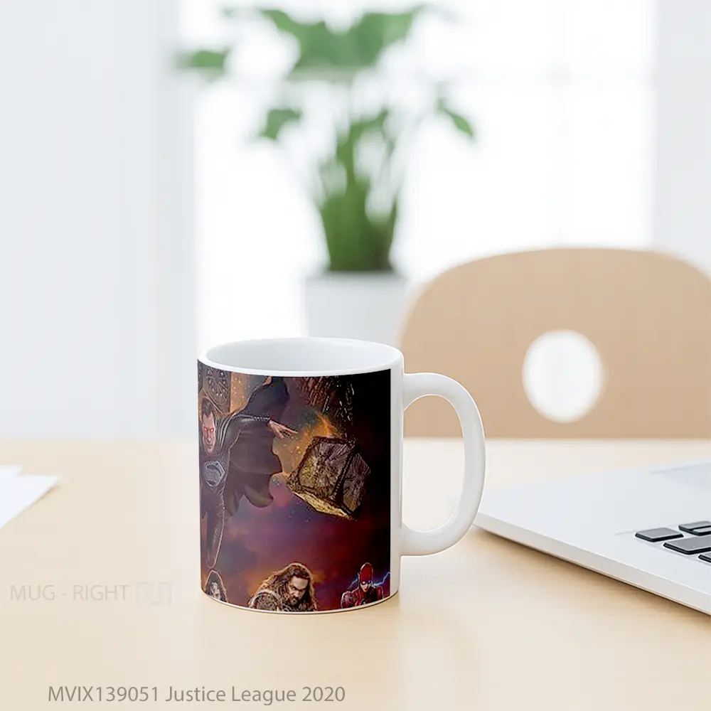 Mug Justice League 2020 Gelas Superhero - All-side / Desain