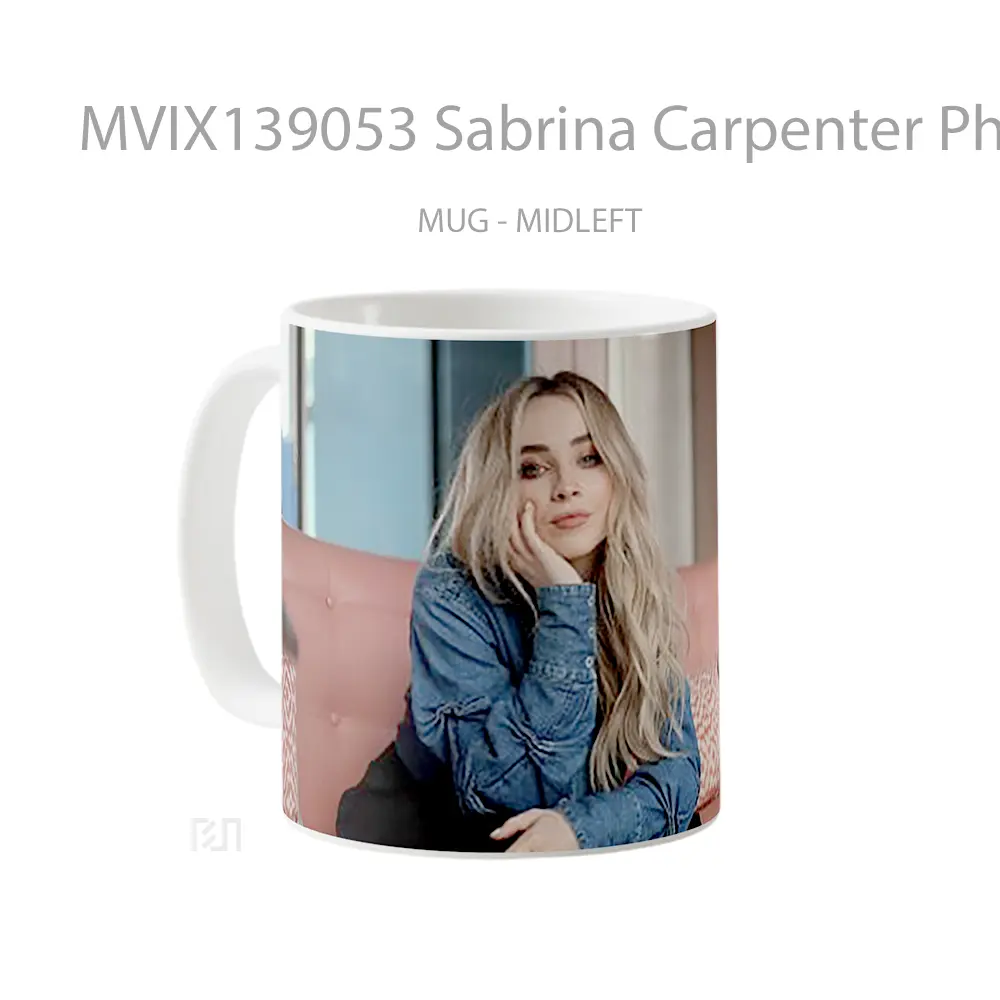 Mug Sabrina Carpenter Photoshoot 2020 Gelas Keramik Unik - All-side / Desain