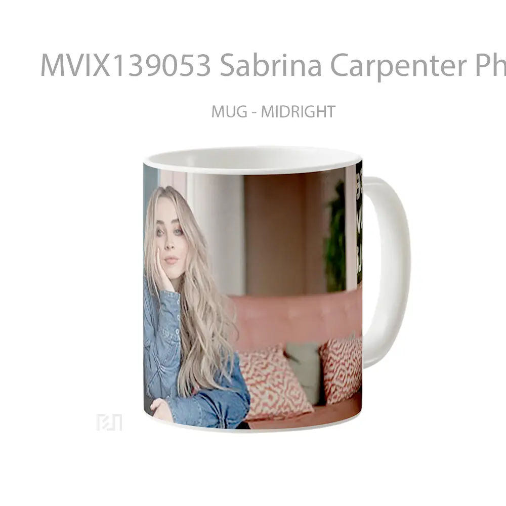 Mug Sabrina Carpenter Photoshoot 2020 Gelas Keramik Unik - All-side / Desain