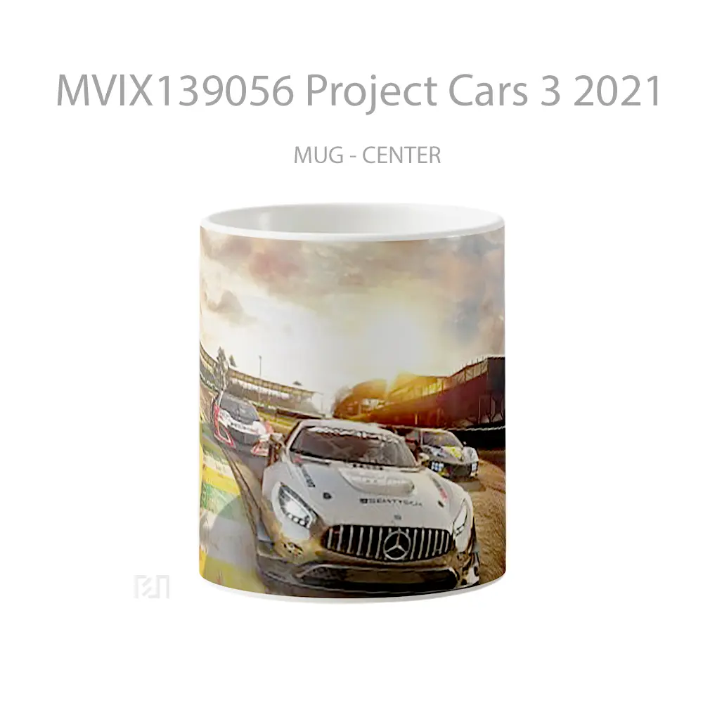 Mug Project Cars 3 2021 Gelas Keramik Unik