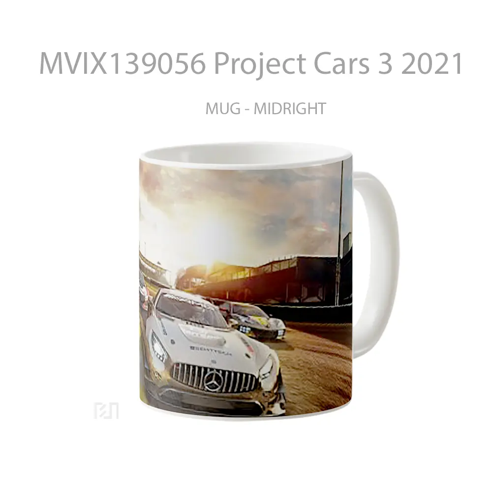 Mug Project Cars 3 2021 Gelas Keramik Unik - All-side / Desain