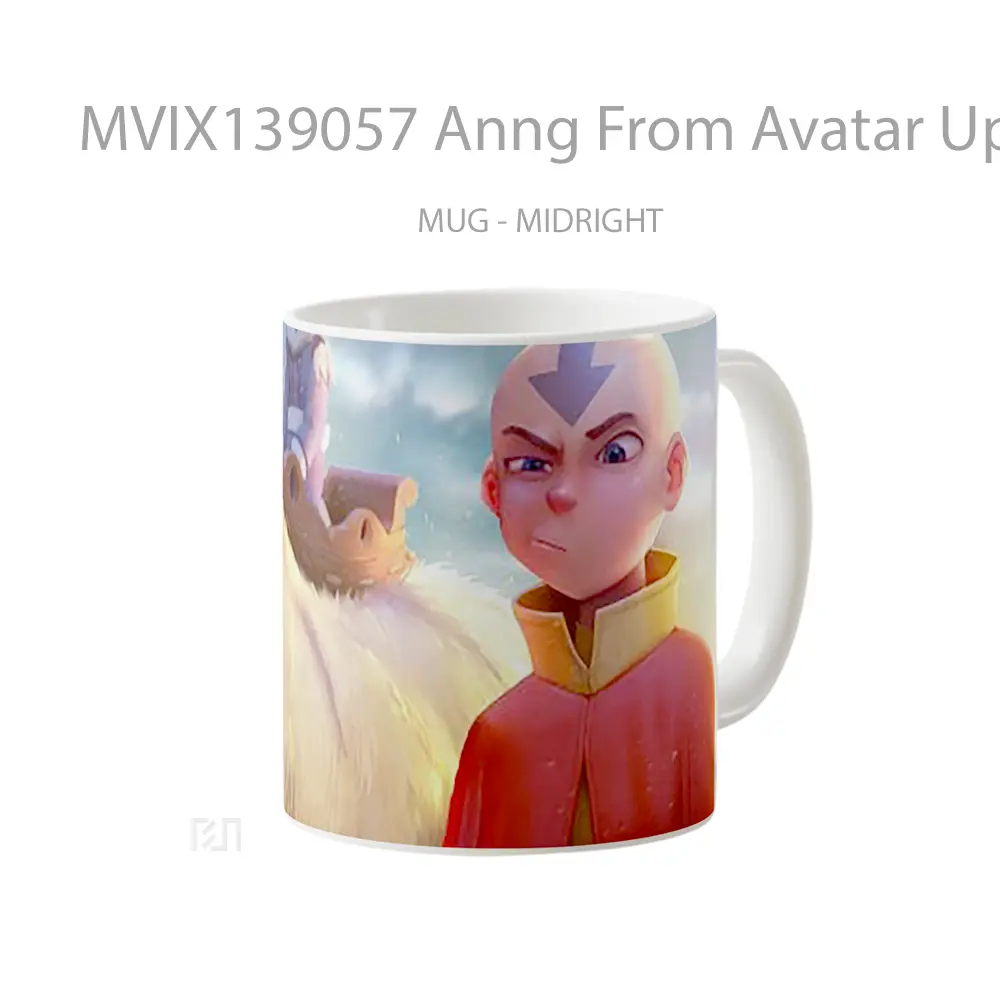 Mug Anng From Avatar Upset Gelas Film - All-side / Desain