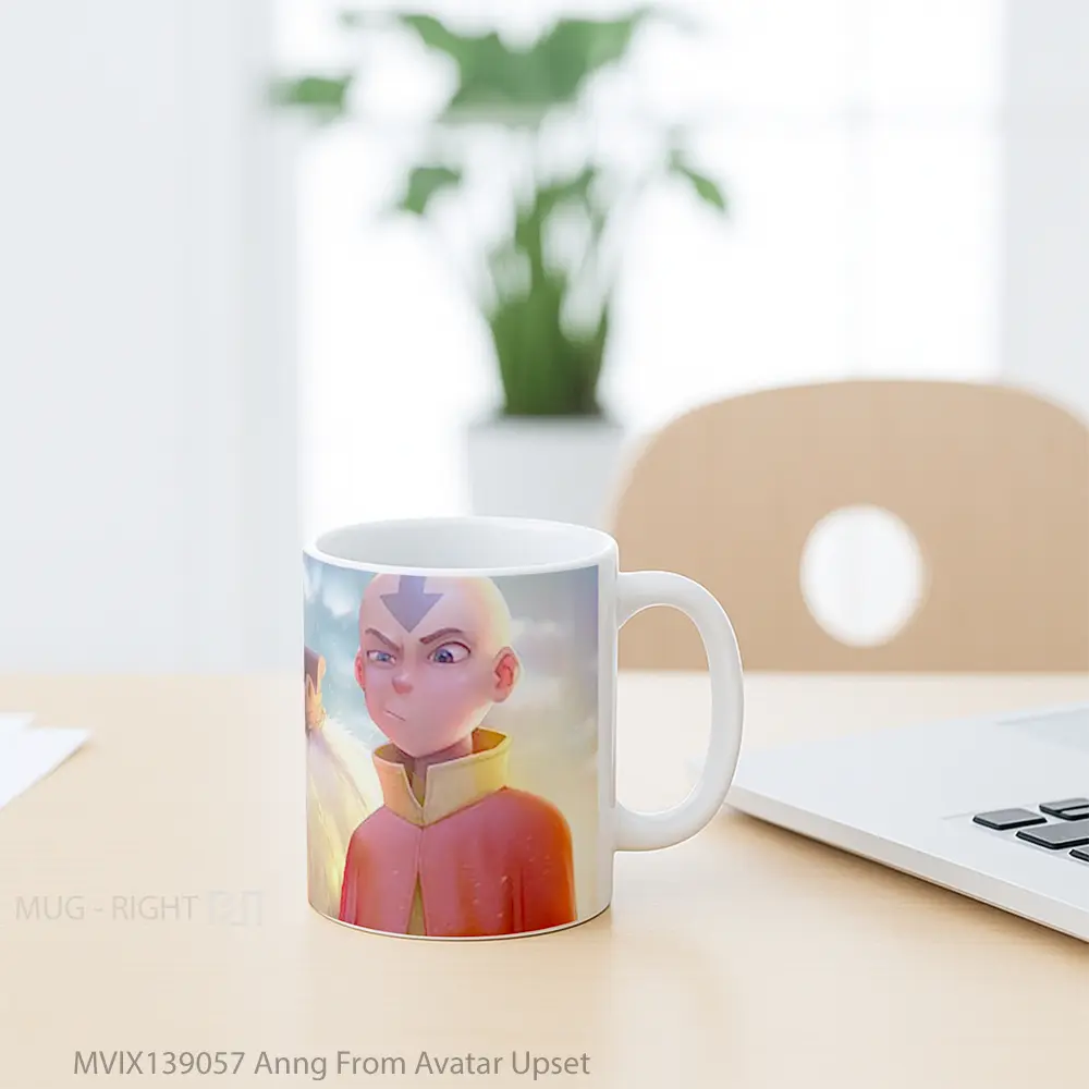 Mug Anng From Avatar Upset Gelas Film - All-side / Desain