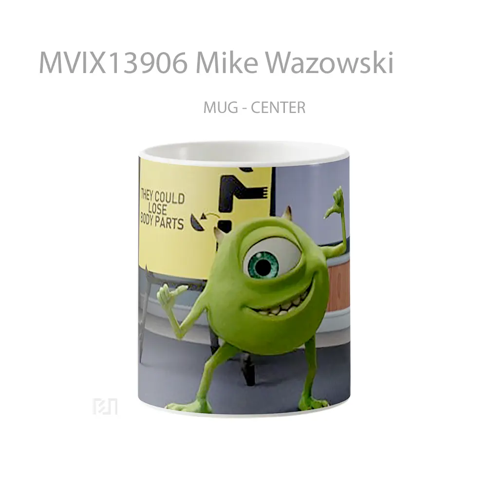Mug Mike Wazowski Gelas Keramik Unik
