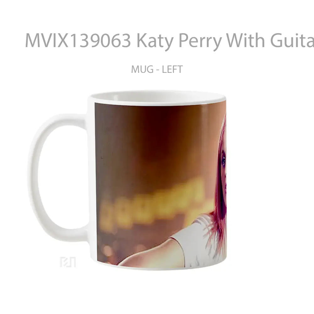 Mug Katy Perry With Guitar Gelas Keramik Unik - All-side / Desain