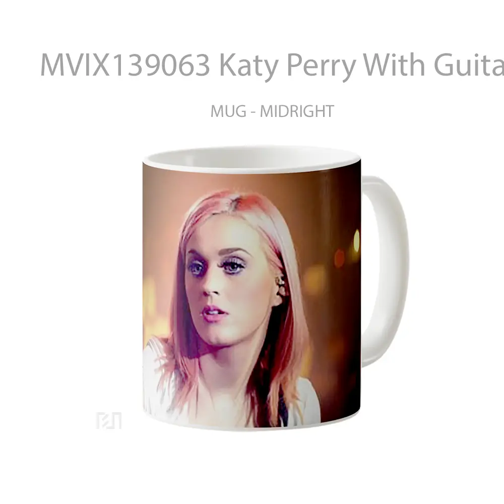 Mug Katy Perry With Guitar Gelas Keramik Unik - All-side / Desain