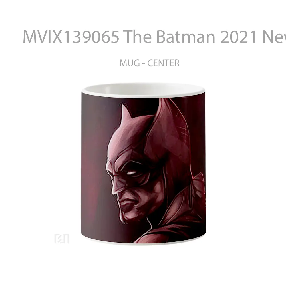 Mug The Batman 2021 New Fanart Gelas Superhero