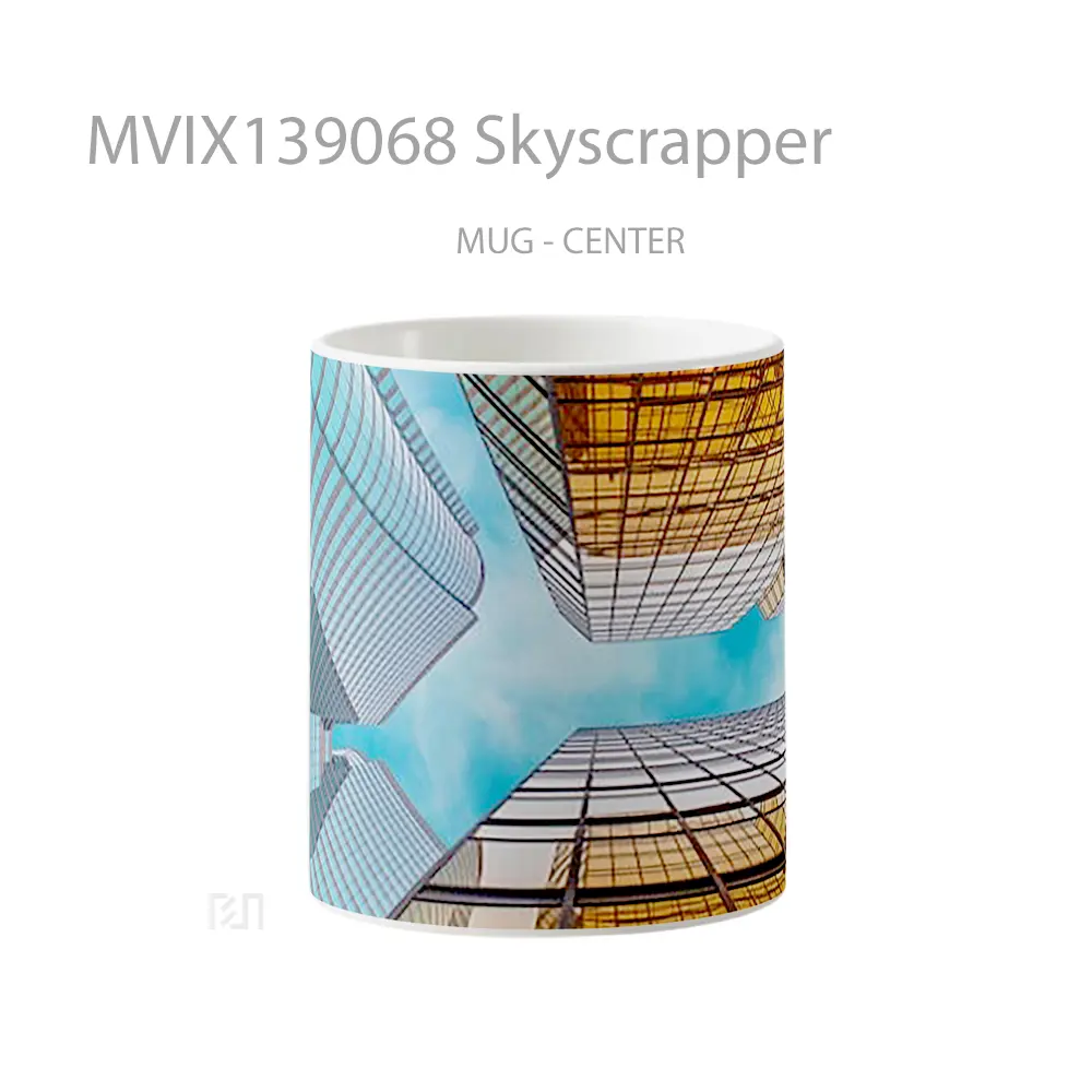 Mug Skyscrapper Gelas Keramik Unik