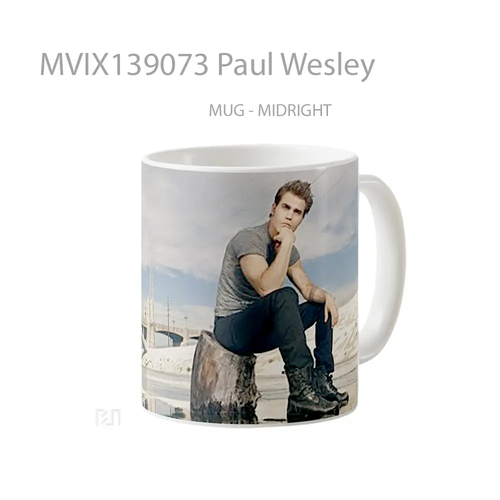 Mug Paul Wesley Gelas Keramik Unik - All-side / Desain