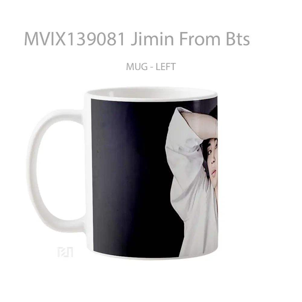 Mug Jimin From Bts Gelas Keramik Unik - All-side / Desain