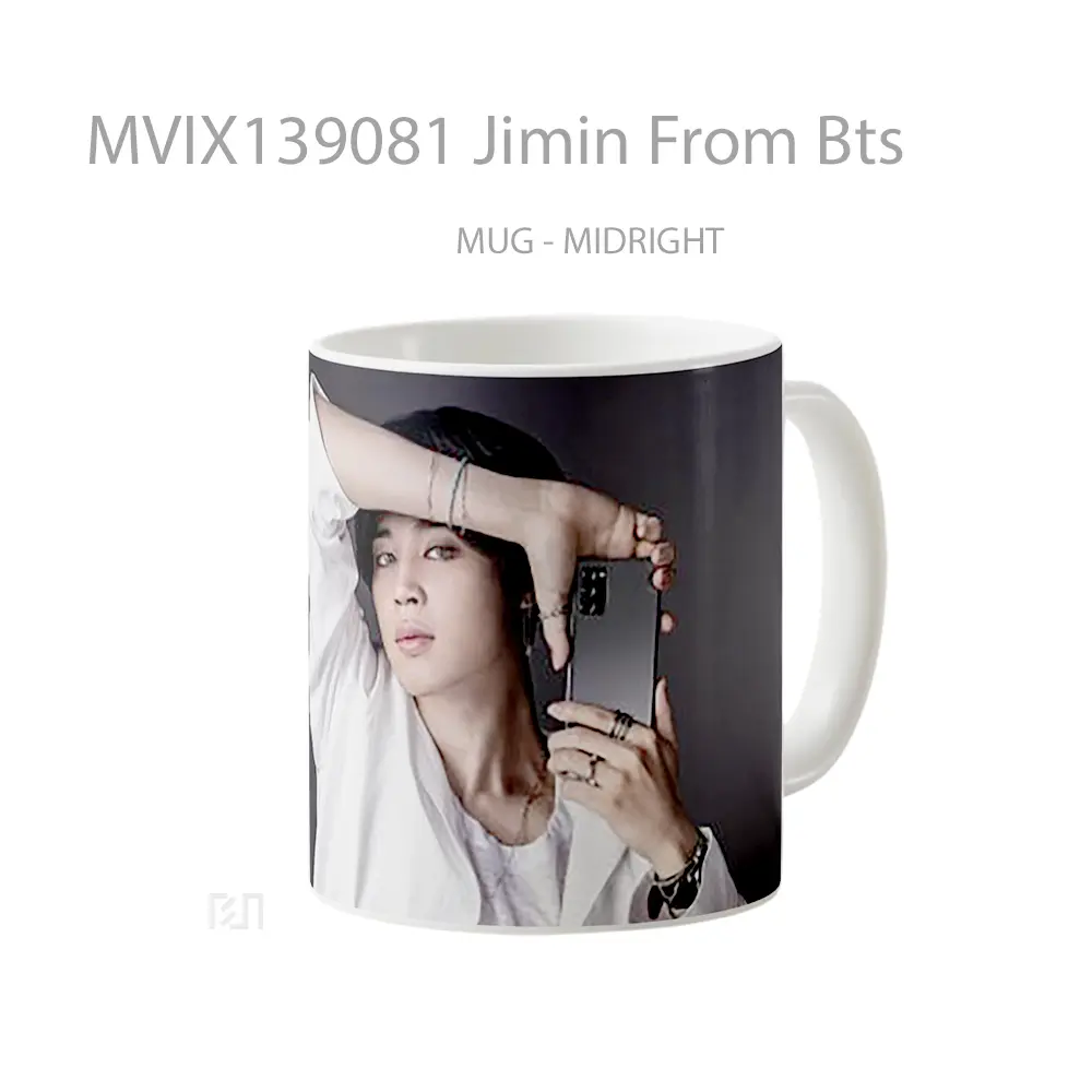 Mug Jimin From Bts Gelas Keramik Unik - All-side / Desain