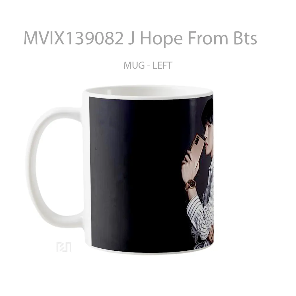 Mug J Hope From Bts Gelas Keramik Unik - All-side / Desain