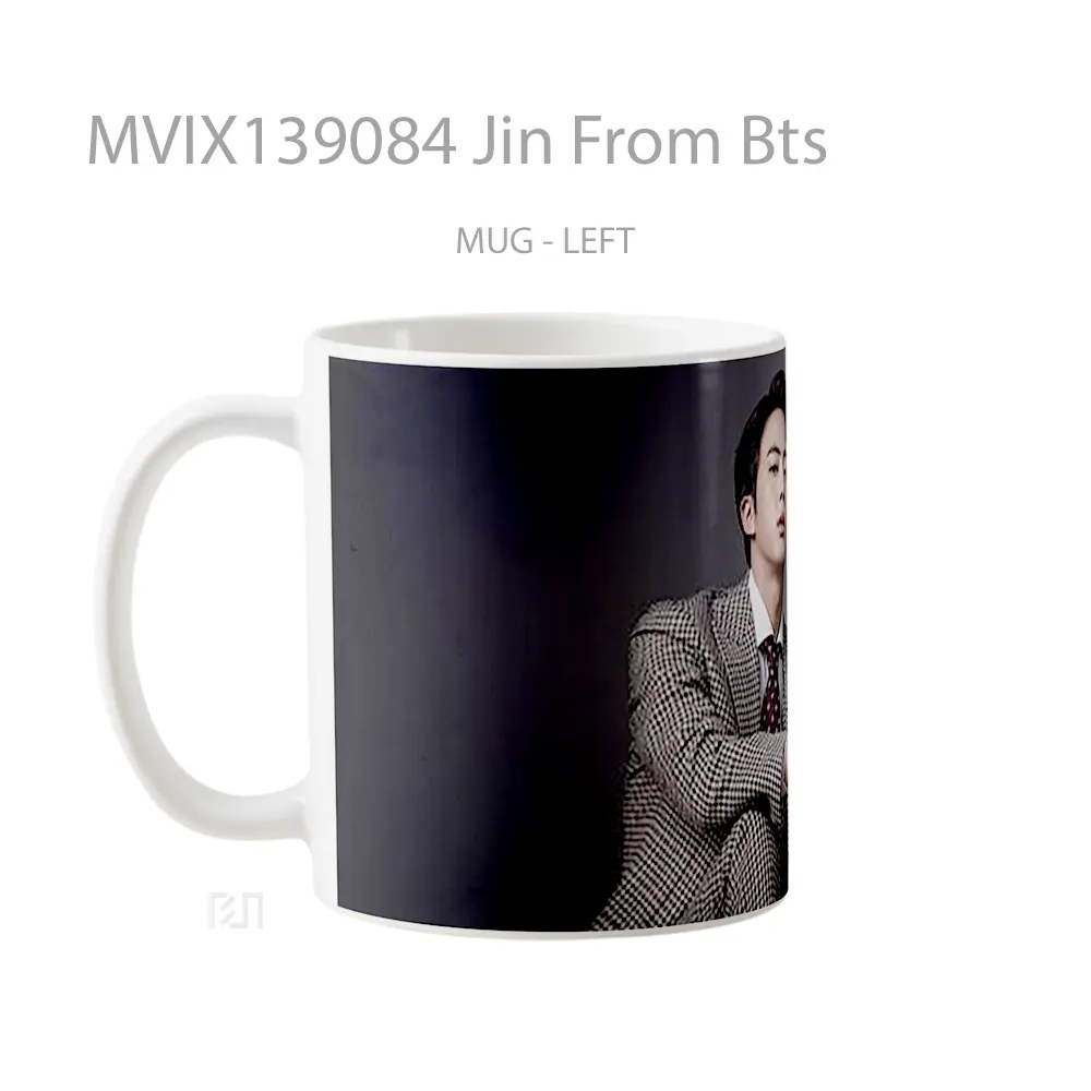 Mug Jin From Bts Gelas Keramik Unik - All-side / Desain