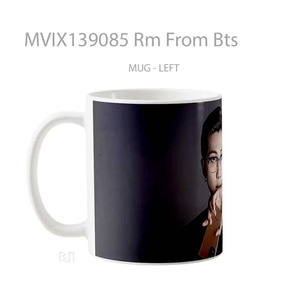 Mug Rm From Bts Gelas Keramik Unik - All-side / Desain