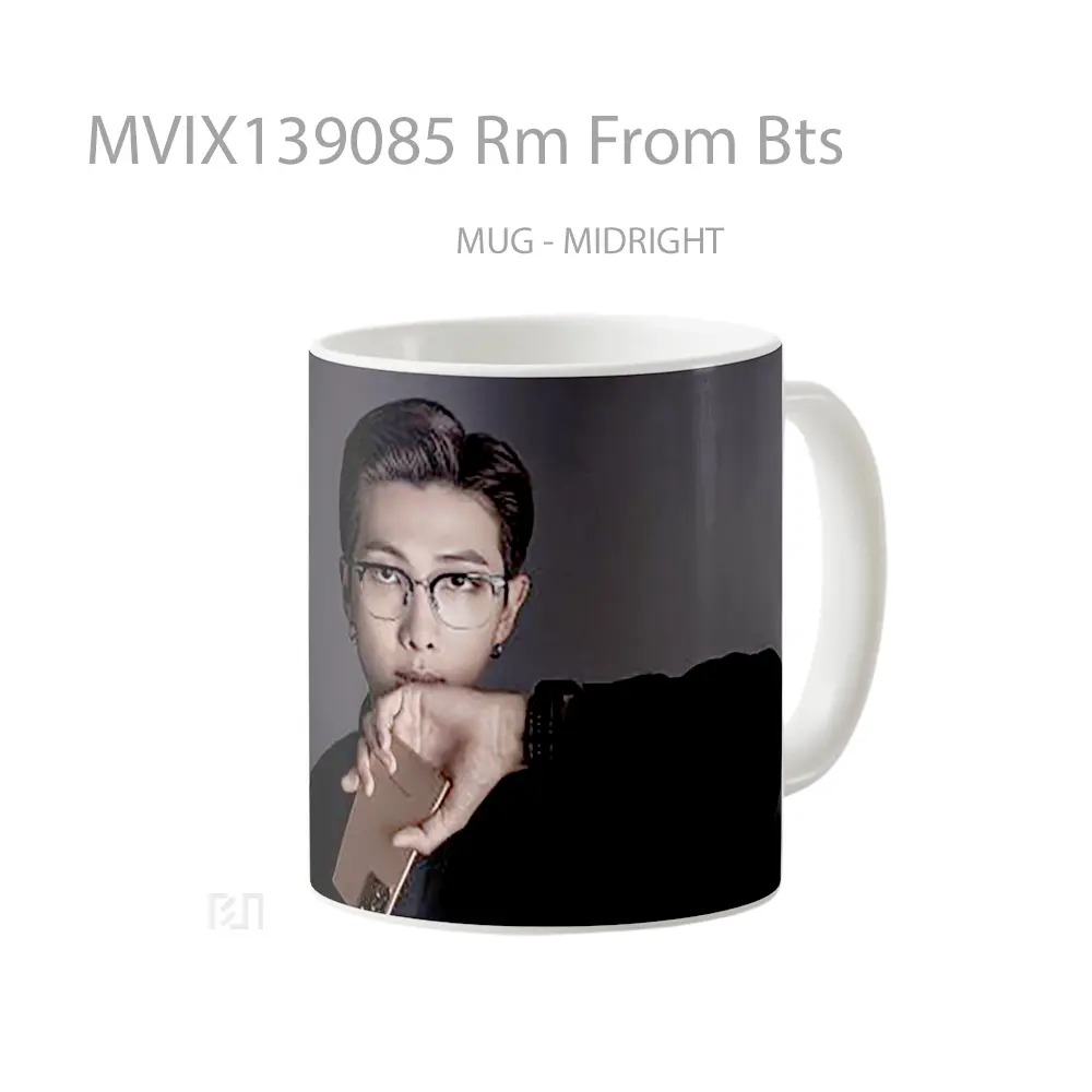 Mug Rm From Bts Gelas Keramik Unik - All-side / Desain