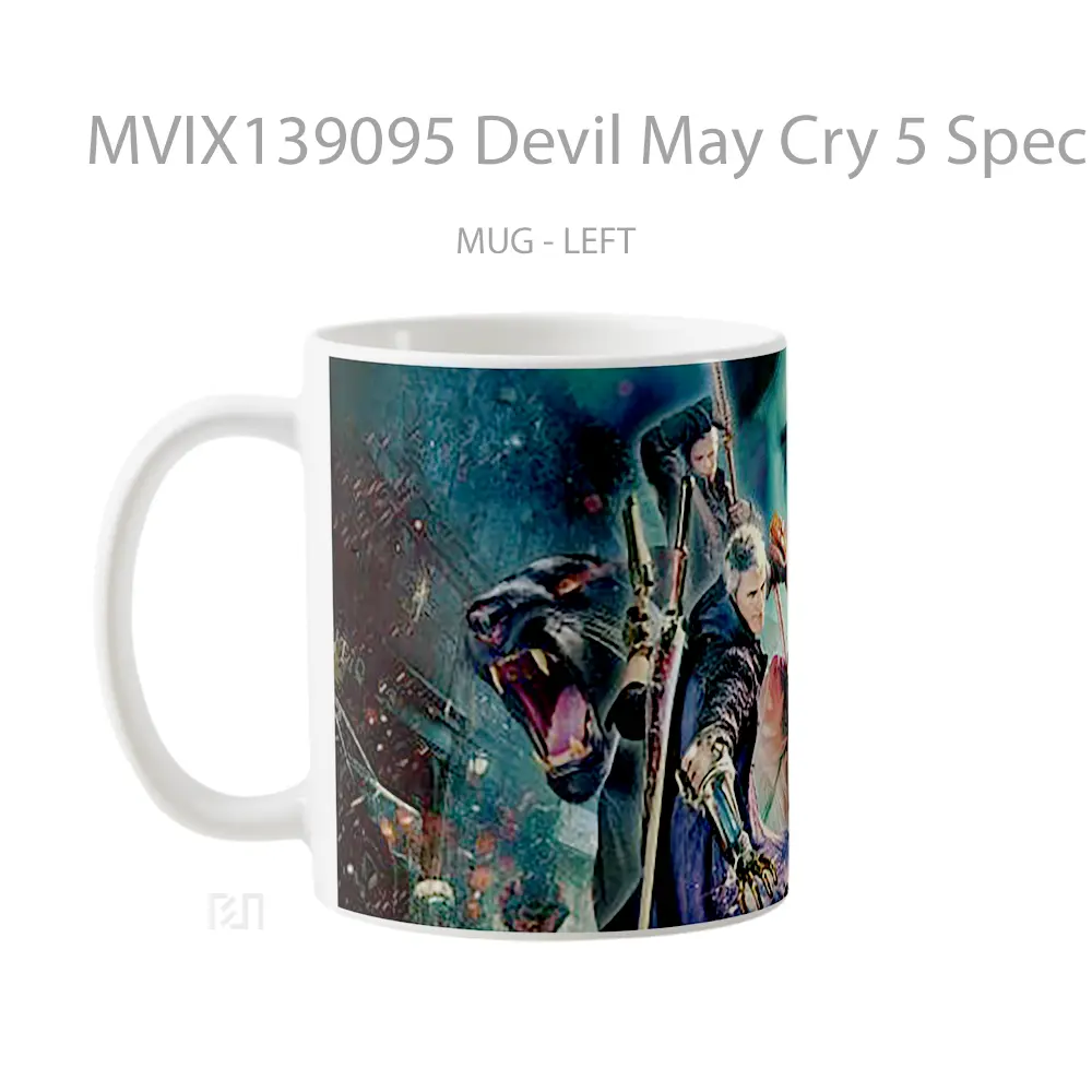 Mug Devil May Cry 5 Special Edition Gelas Keramik Unik - All-side / Desain
