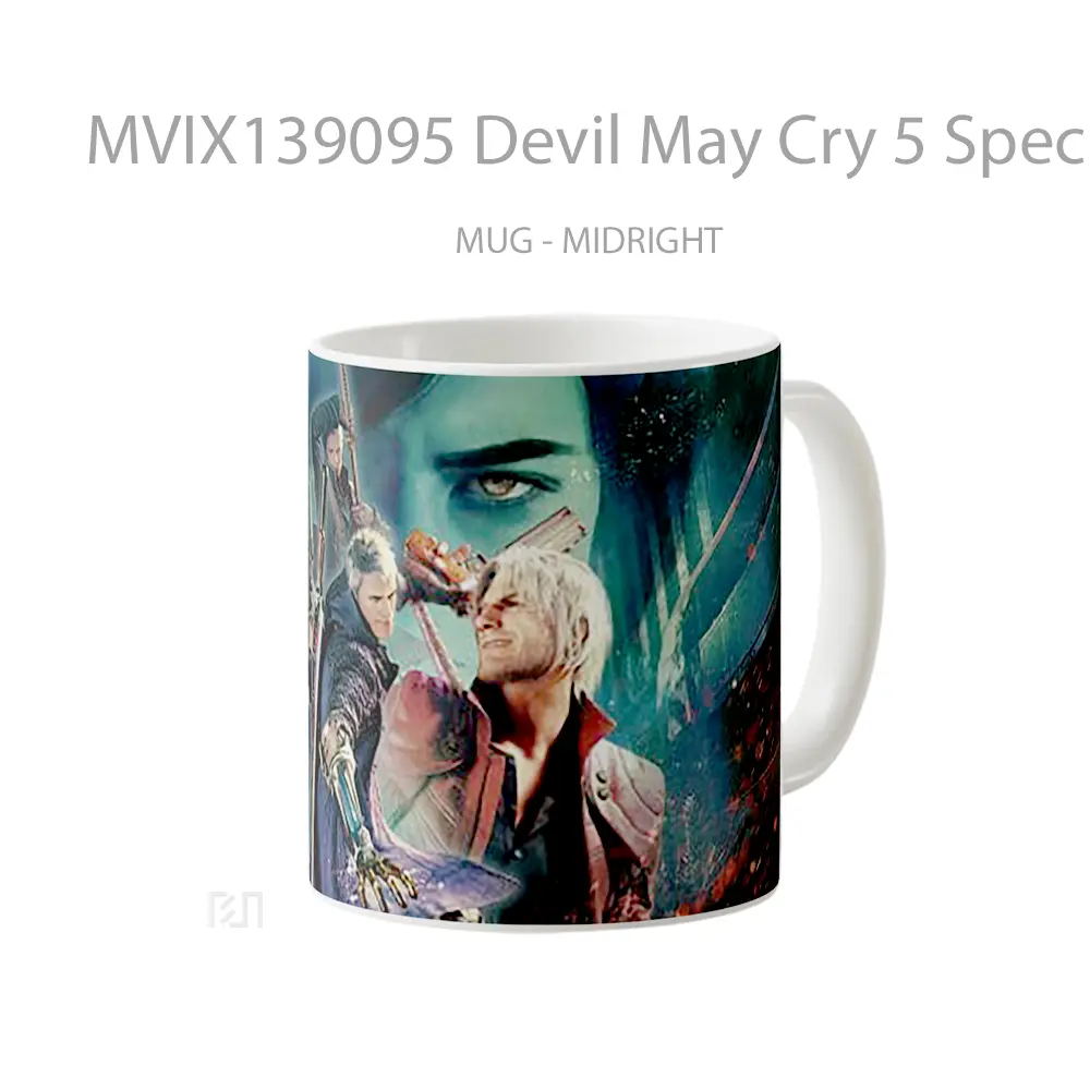 Mug Devil May Cry 5 Special Edition Gelas Keramik Unik - All-side / Desain