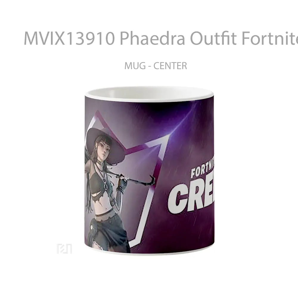 Mug Phaedra Outfit Fortnite Cangkir Gamer