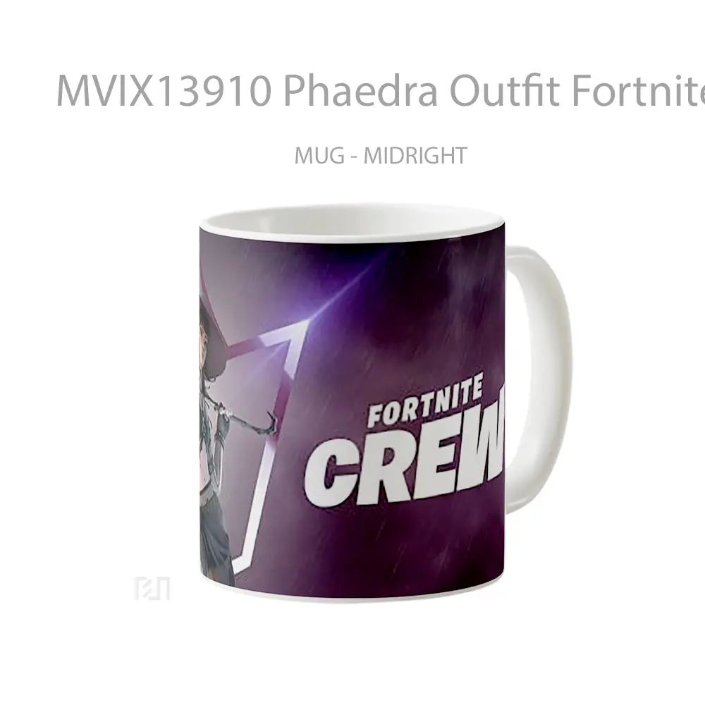 Mug Phaedra Outfit Fortnite Cangkir Gamer - All-side / Desain