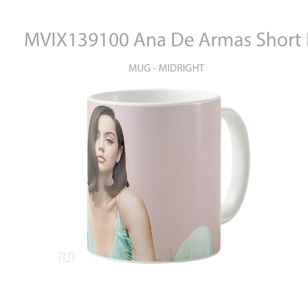 Mug Ana De Armas Short Hair Gelas Keramik Unik - All-side / Desain