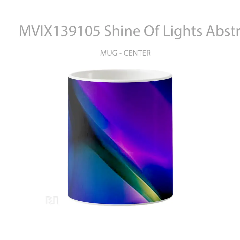 Mug Shine Of Lights Abstract Gelas Seni Modern