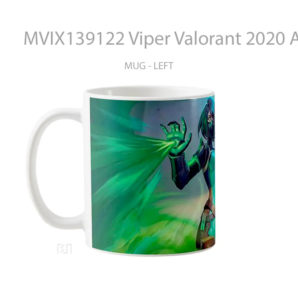 Mug Viper Valorant 2020 Art Cangkir Gamer - All-side / Desain