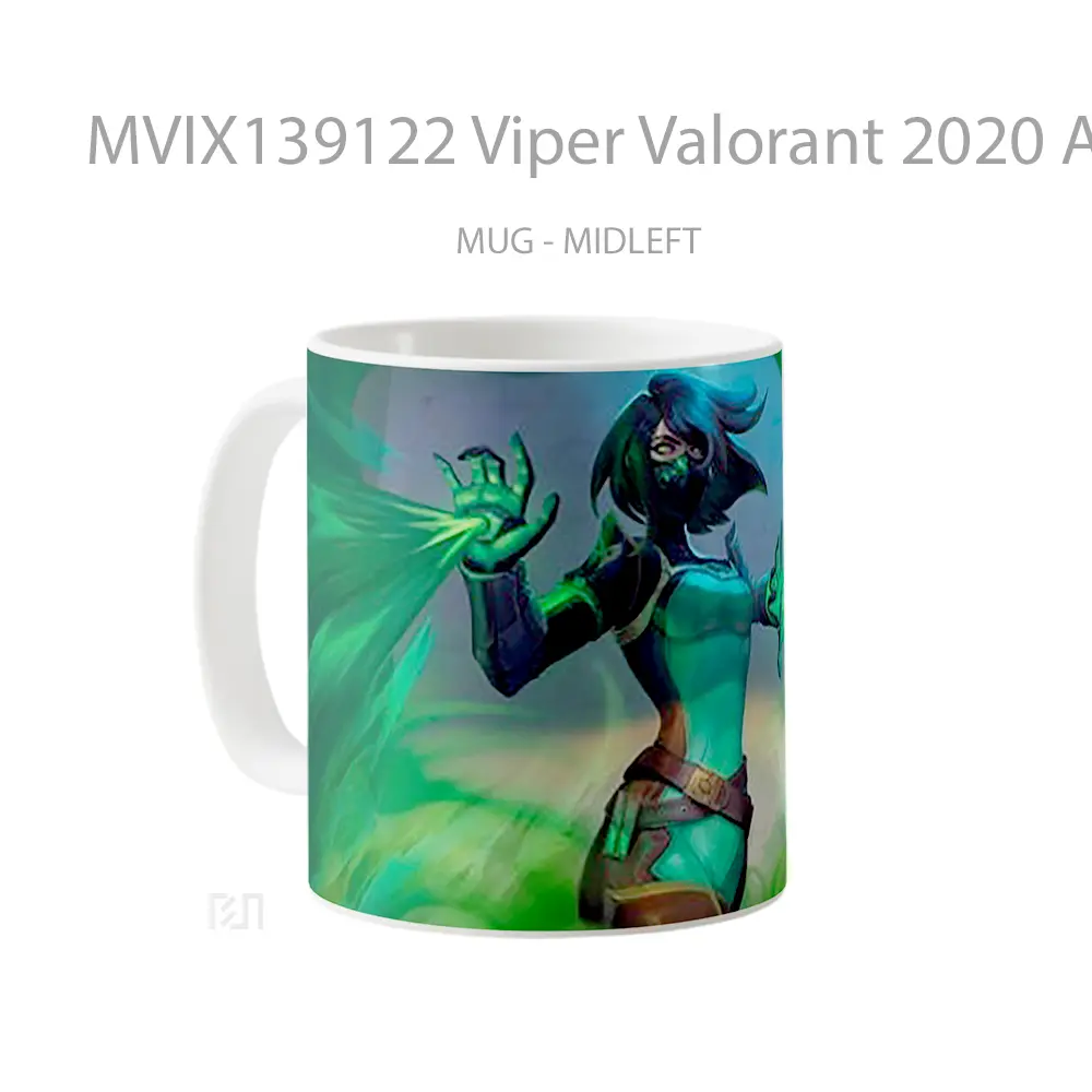Mug Viper Valorant 2020 Art Cangkir Gamer - All-side / Desain