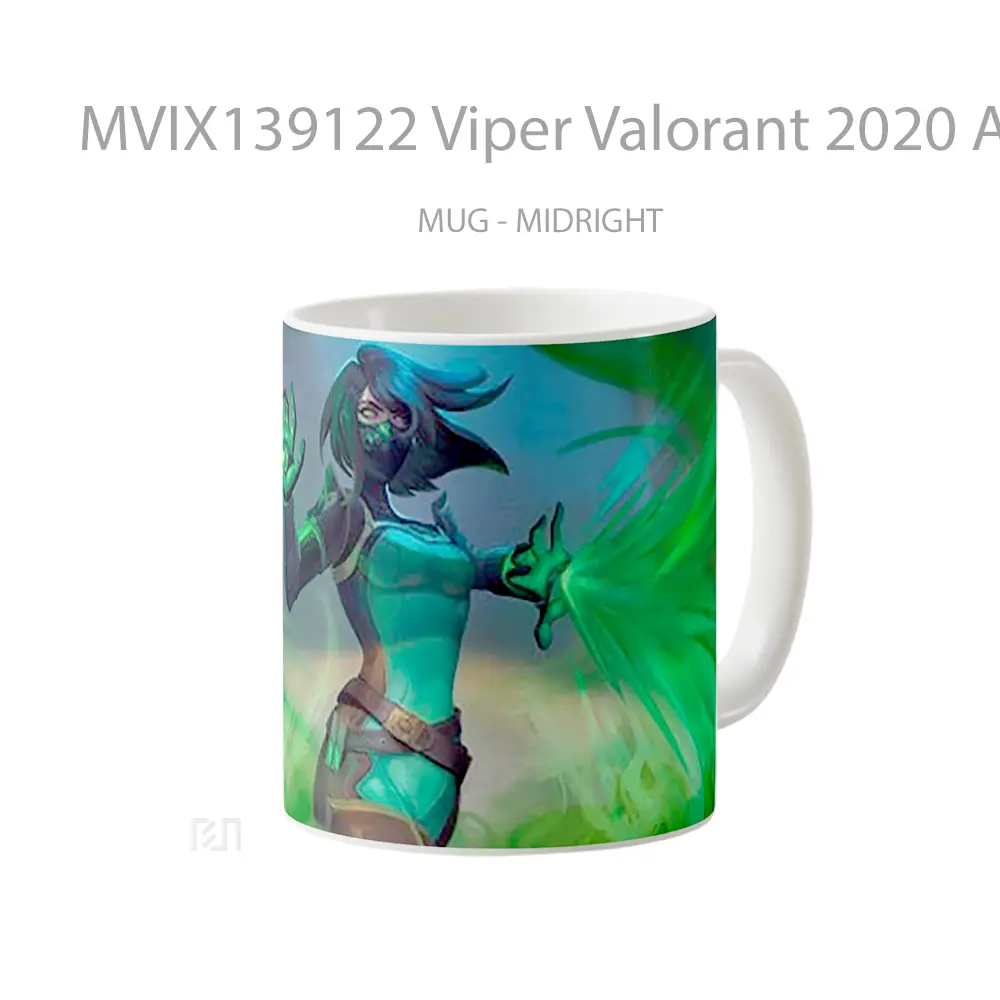 Mug Viper Valorant 2020 Art Cangkir Gamer - All-side / Desain