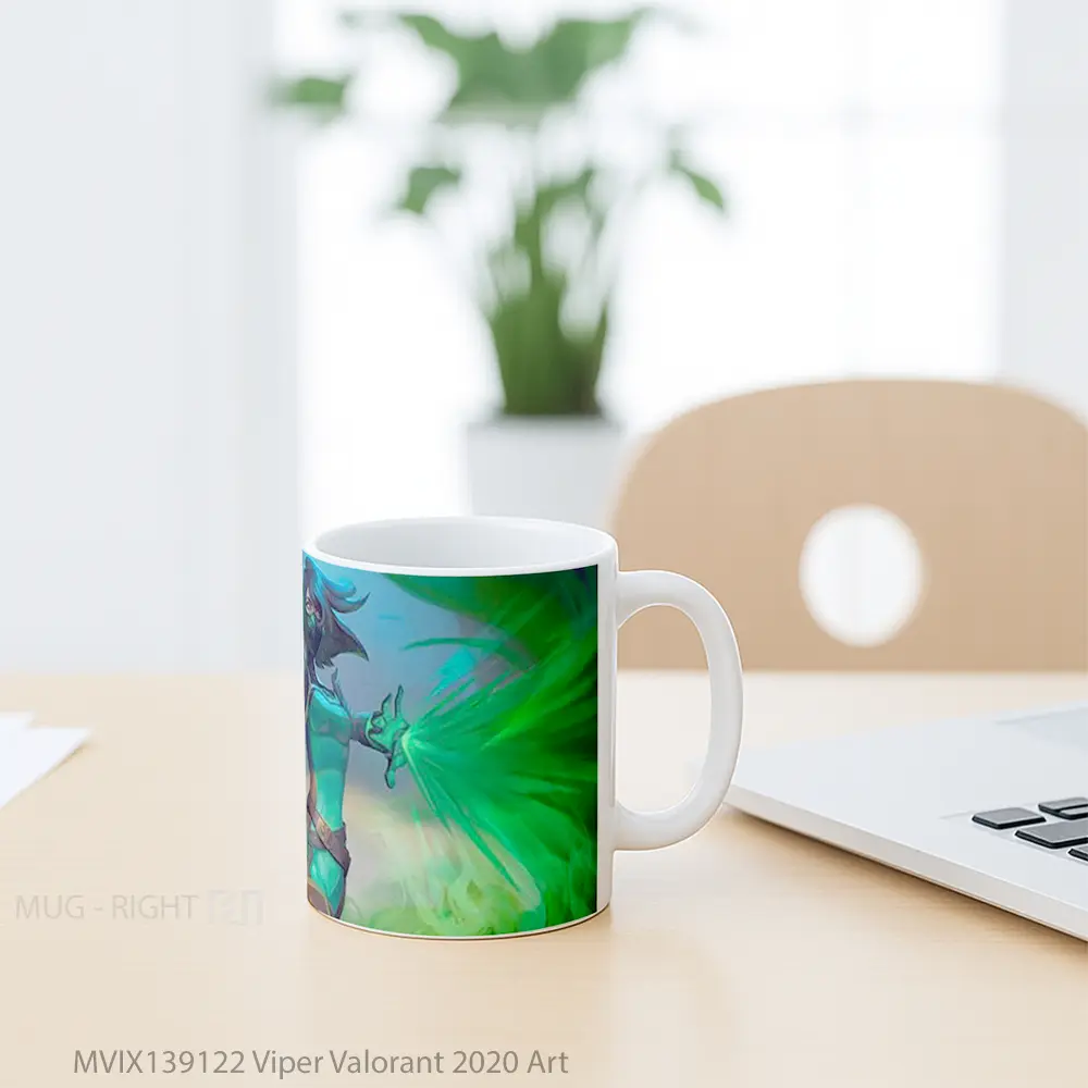 Mug Viper Valorant 2020 Art Cangkir Gamer - All-side / Desain