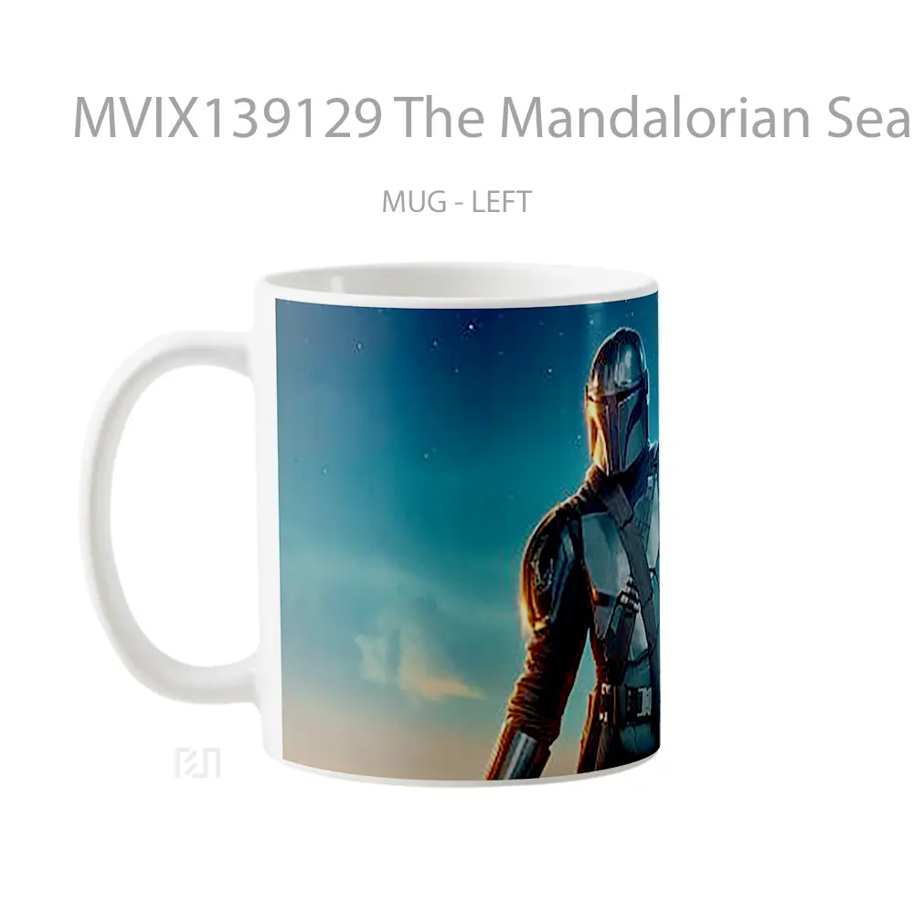 Mug The Mandalorian Season 2 V2 Gelas Star Wars - All-side / Desain