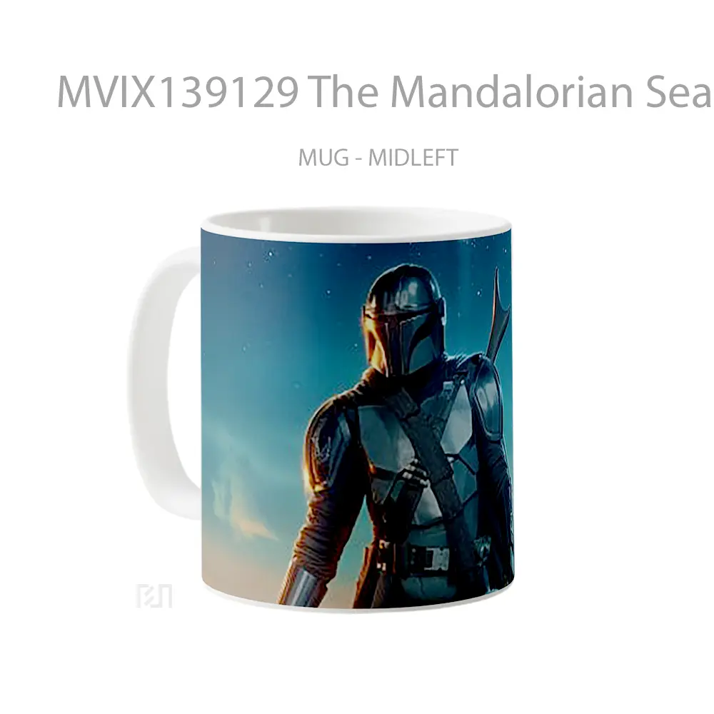 Mug The Mandalorian Season 2 V2 Gelas Star Wars - All-side / Desain