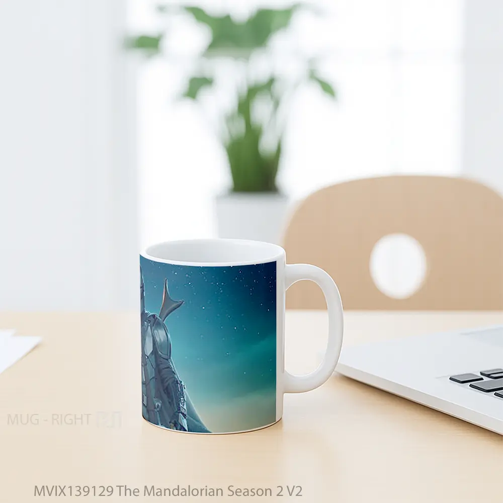 Mug The Mandalorian Season 2 V2 Gelas Star Wars - All-side / Desain