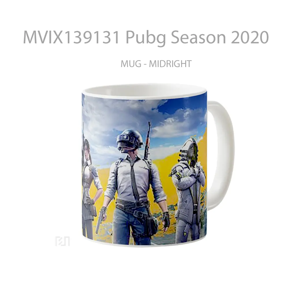 Mug Pubg Season 2020 Cangkir Gamer - All-side / Desain
