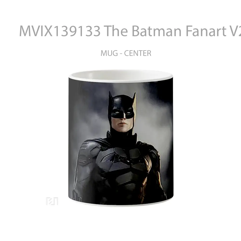 Mug The Batman Fanart V2 Gelas Superhero