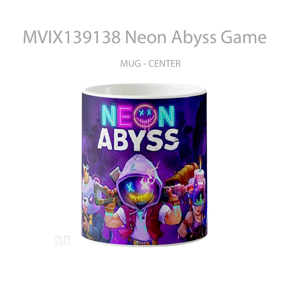 Mug Neon Abyss Game Cangkir Gamer