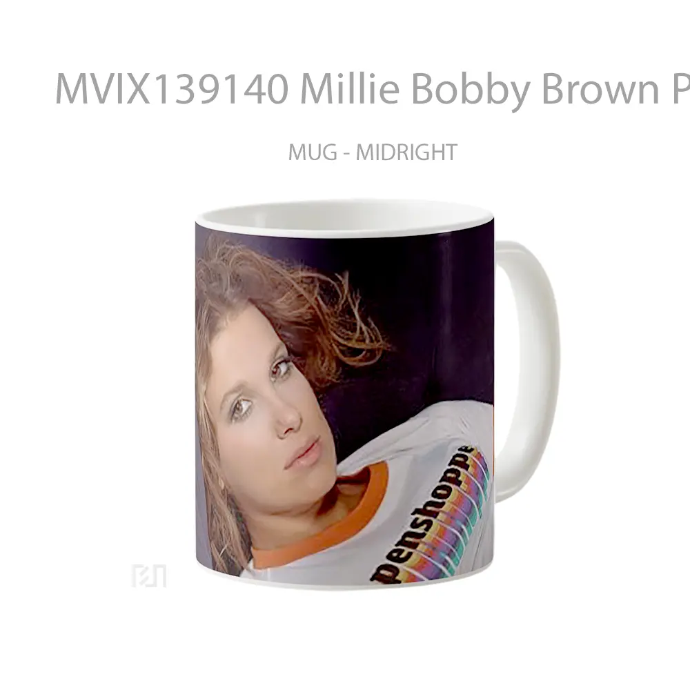 Mug Millie Bobby Brown Penshoppe 2020 Gelas Keramik Unik - All-side / Desain