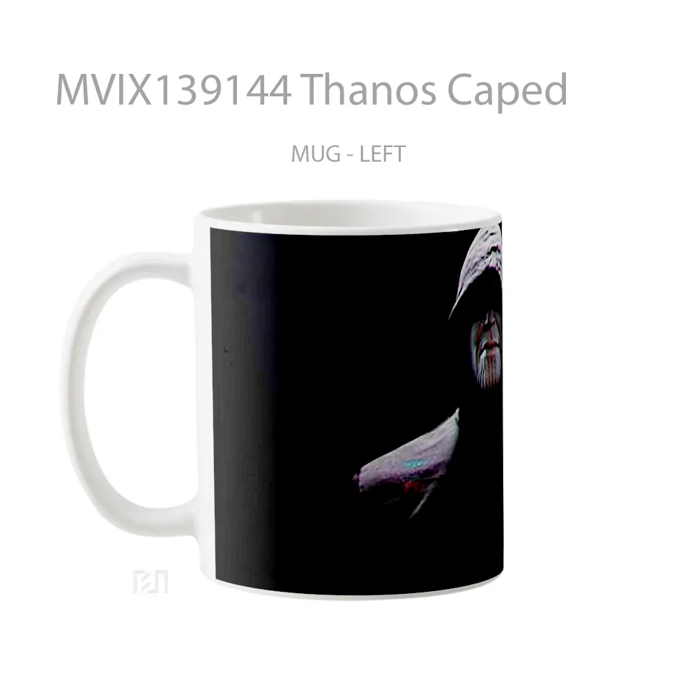 Mug Thanos Caped Gelas Keramik Unik - All-side / Desain