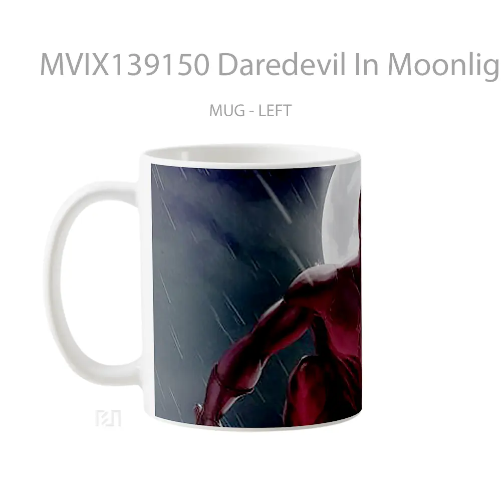 Mug Daredevil In Moonlight Gelas Superhero - All-side / Desain