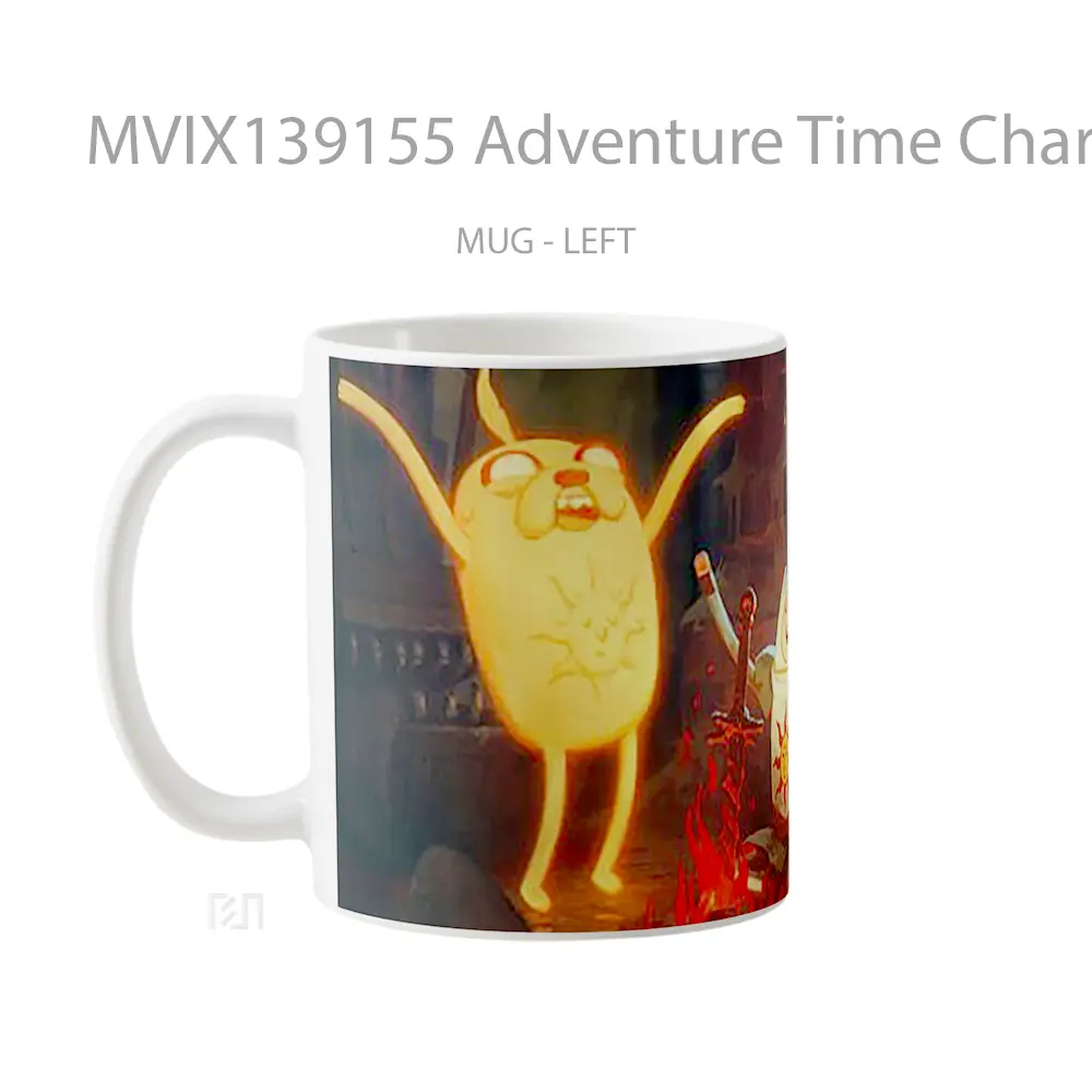 Mug Adventure Time Characters Gelas Kartun - All-side / Desain