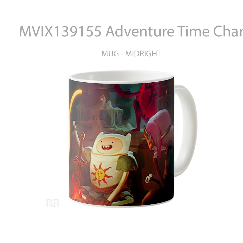 Mug Adventure Time Characters Gelas Kartun - All-side / Desain