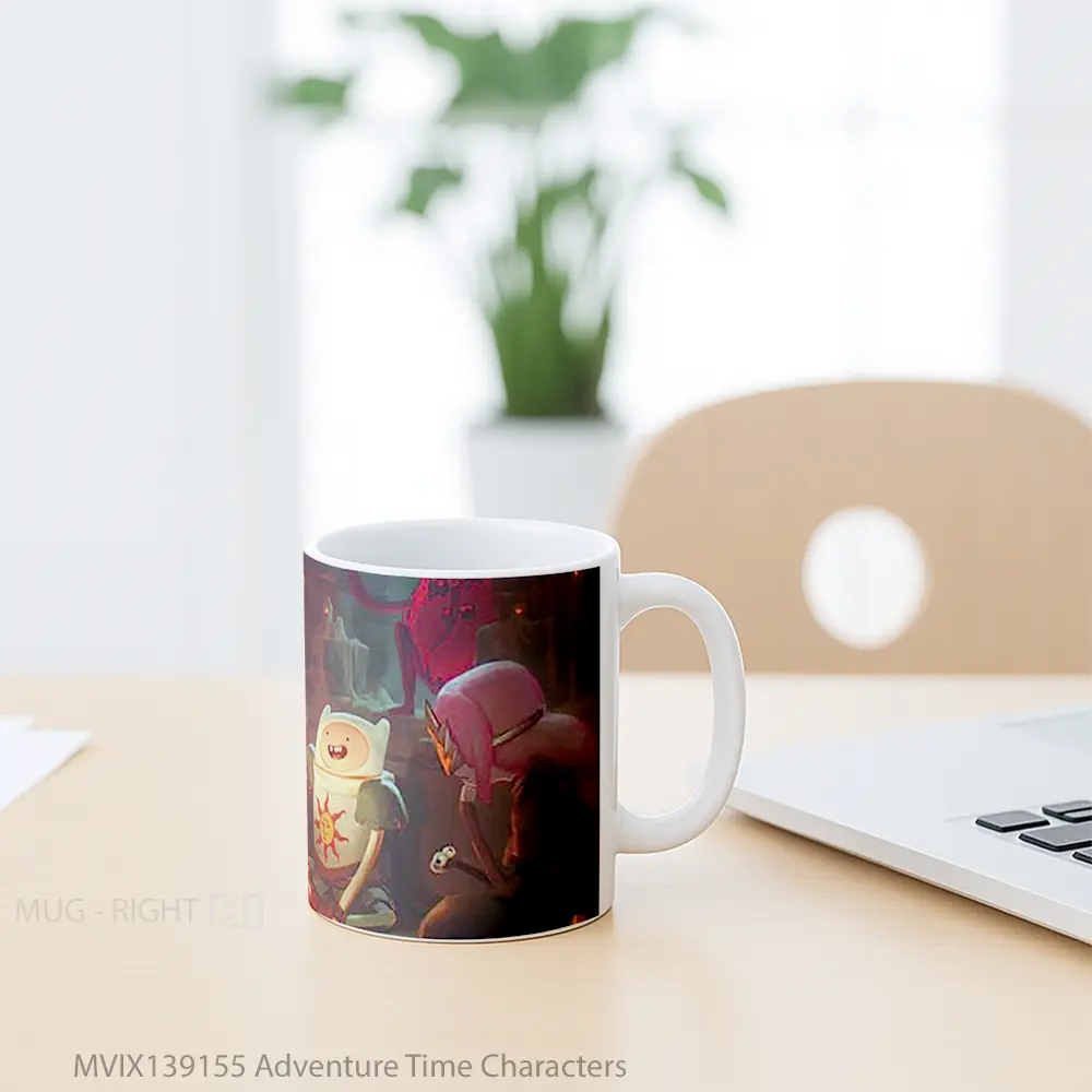 Mug Adventure Time Characters Gelas Kartun - All-side / Desain
