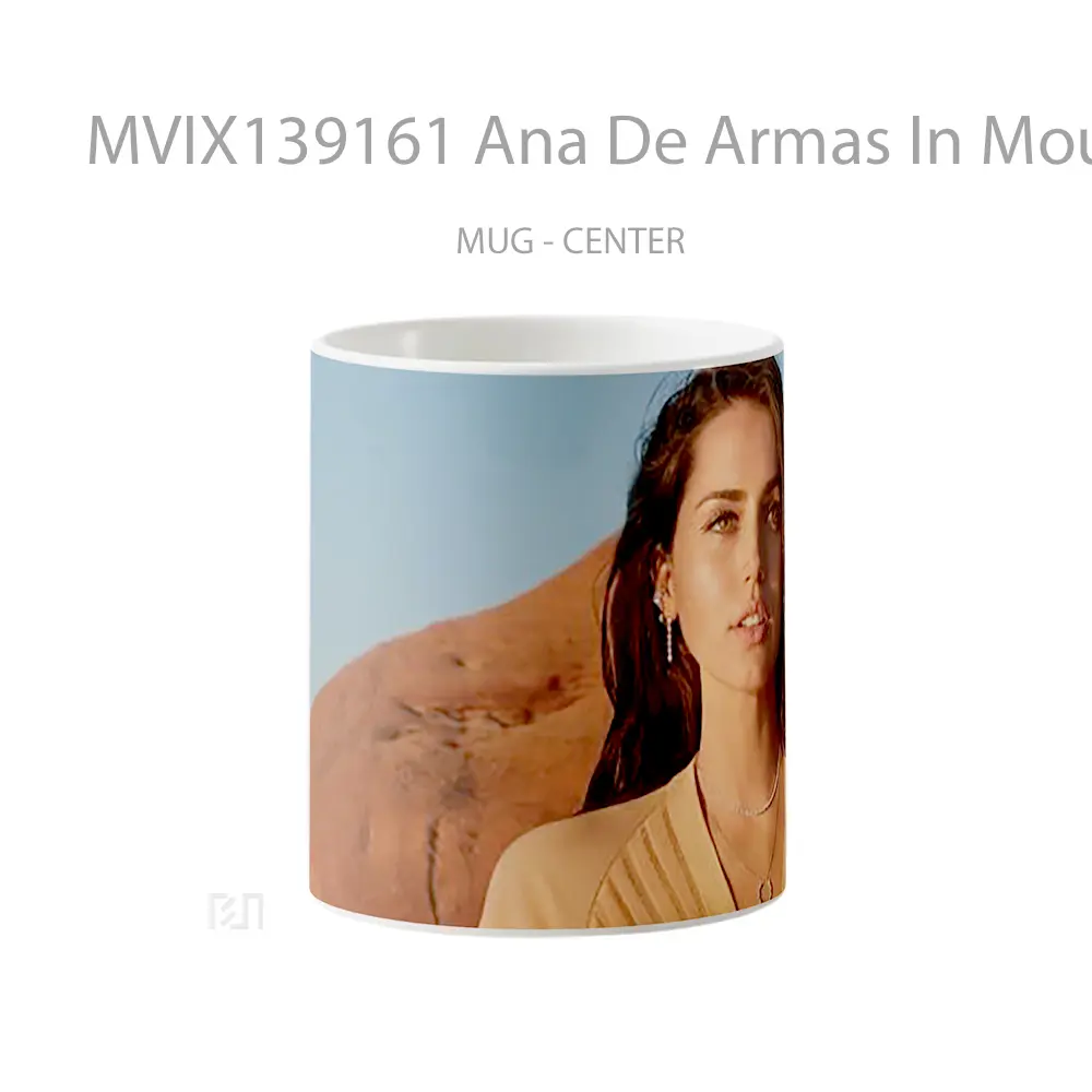 Mug Ana De Armas In Mountains Gelas Pemandangan Alam