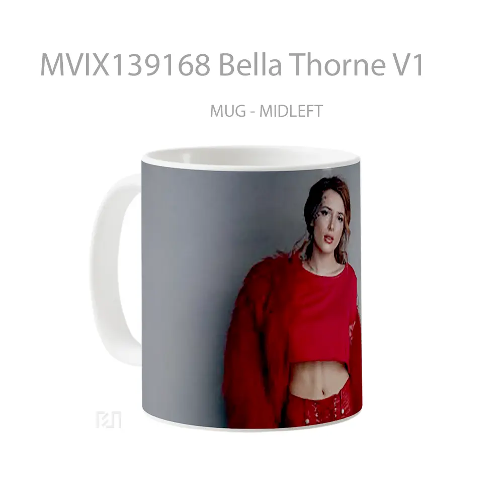 Mug Bella Thorne V1 Gelas Keramik Unik - All-side / Desain