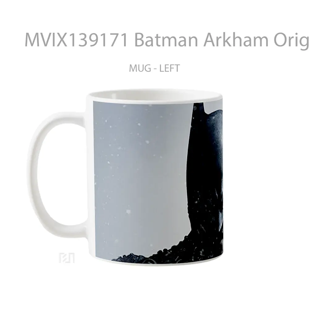 Mug Batman Arkham Origins Game Gelas Superhero - All-side / Desain